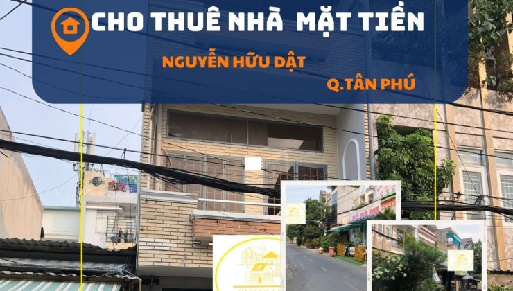 Cho thuê nhà Mặt Tiền Nguyễn Hữu Dật 64m2, 2Lầu, 15 triệu